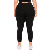 Plus Size Leggings with Pockets Butt Lifting Yoga Pants