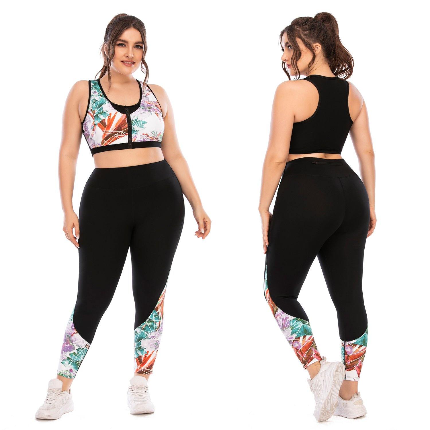 Plus Size Yoga Sets Workout Suits for Women - SiySiy