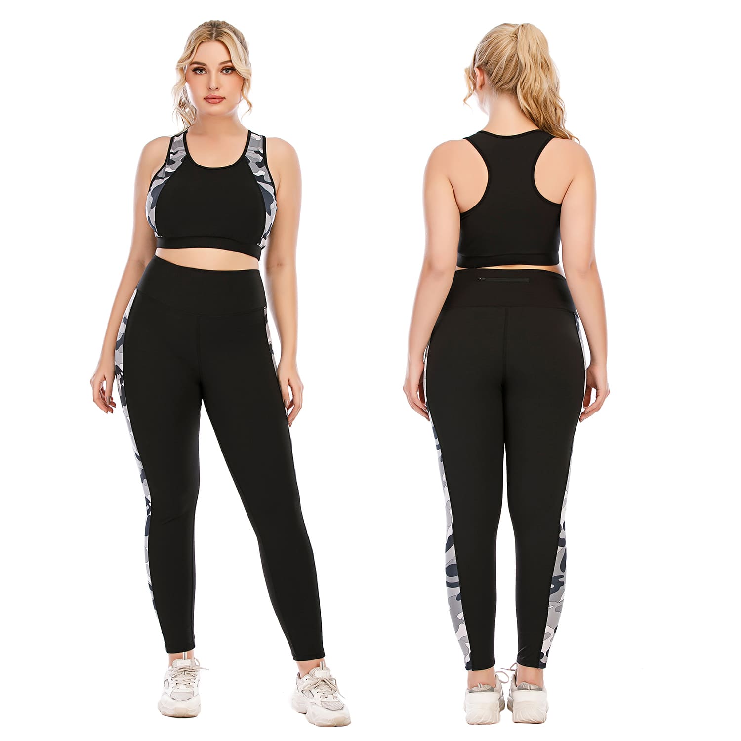 BLACK YOGA CLOTHES SIYSIY