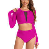 SIYSIY Rash Guard Swimsuits Women Swimwear