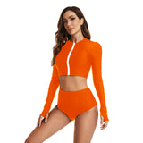 SIYSIY Rash Guard Swimsuits Women Swimwear