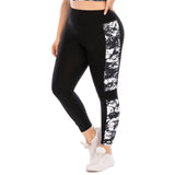Plus Size Gym Yoga Pants with Pocket Workout Leggings