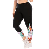 Yoga Outfits Plus Size Women Zipper Activewear Suit