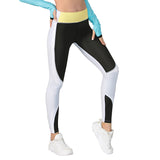 High Waist Yoga Pants Patchwork Gym Leggings