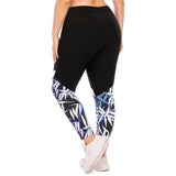 High Waist Yoga Pants with Pocket Plus Size Tummy Control Leggings