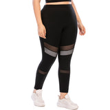 Women Plus Size Yoga Pants with Pocket Squat Proof Leggings