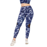 Printed Yoga Pants for Women Plus Size with Pocket