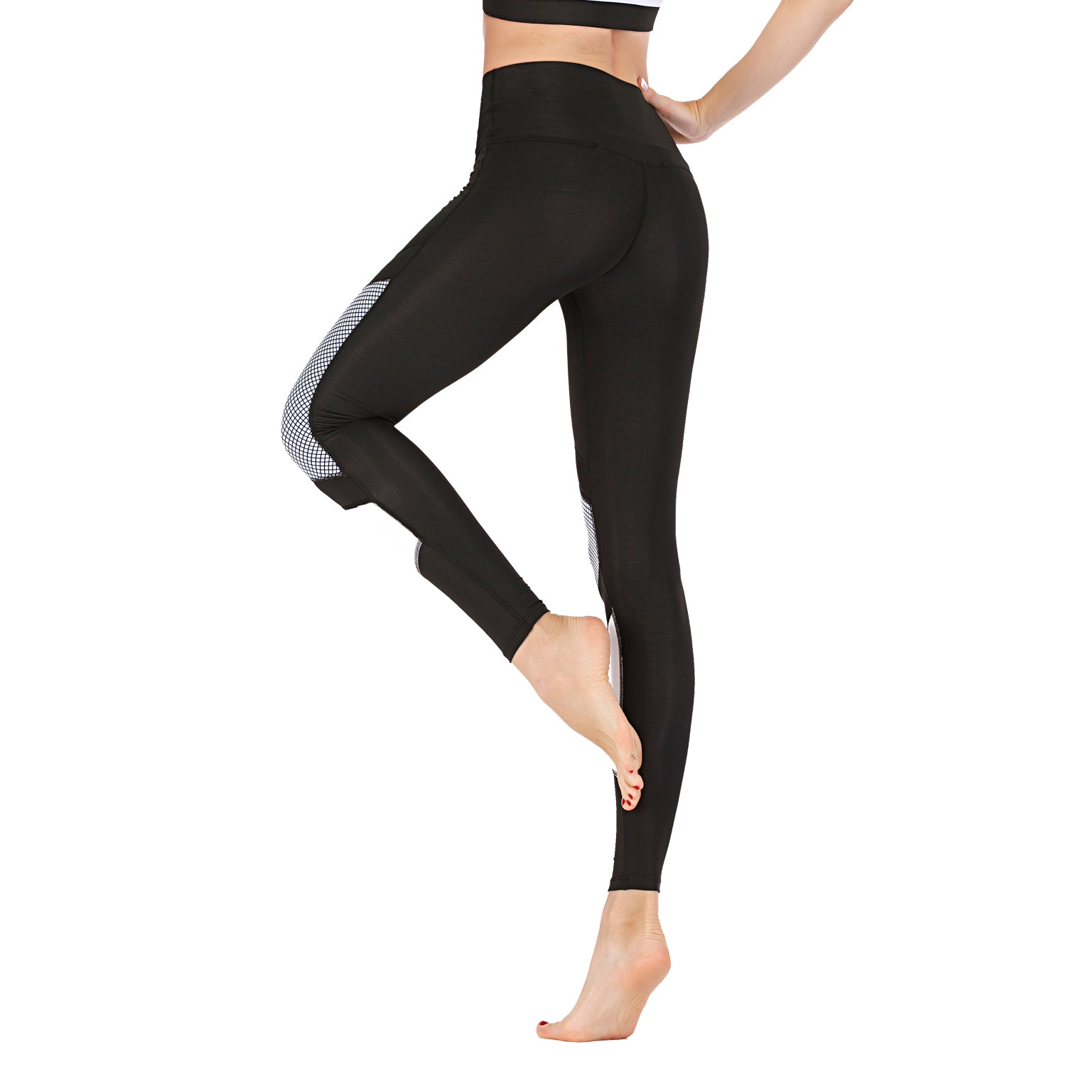 High Waist Leggings Black Squat Proof Yoga Pants