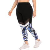 High Waist Yoga Pants with Pocket Plus Size Tummy Control Leggings