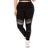 Women's Plus Size Two Piece Set Yoga  Sportswear