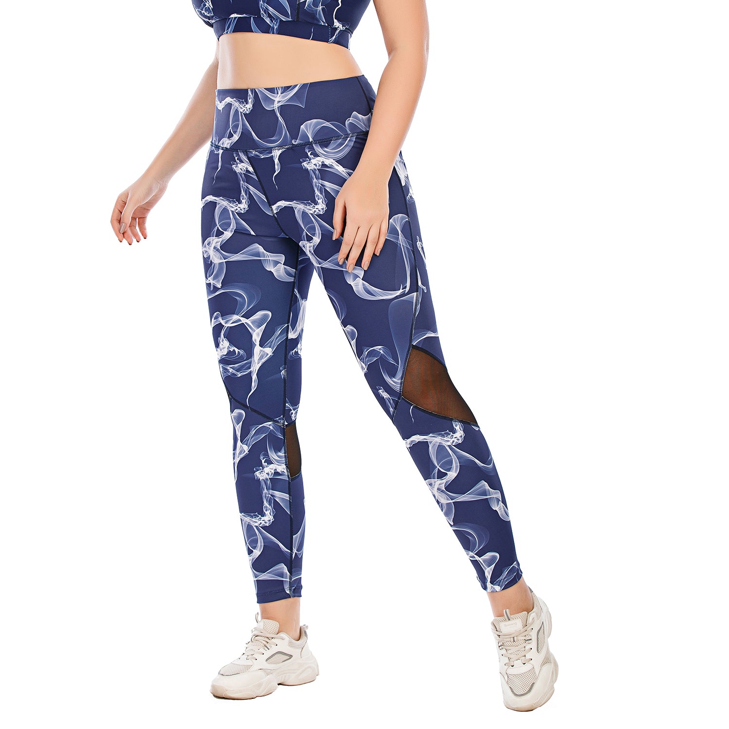 Printed Yoga Pants for Women Plus Size with Pocket