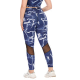 Printed Yoga Pants for Women Plus Size with Pocket