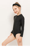 SiySiy Girls Long Sleeve One Piece Swimsuit