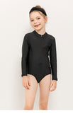 SiySiy Girls Long Sleeve One Piece Swimsuit
