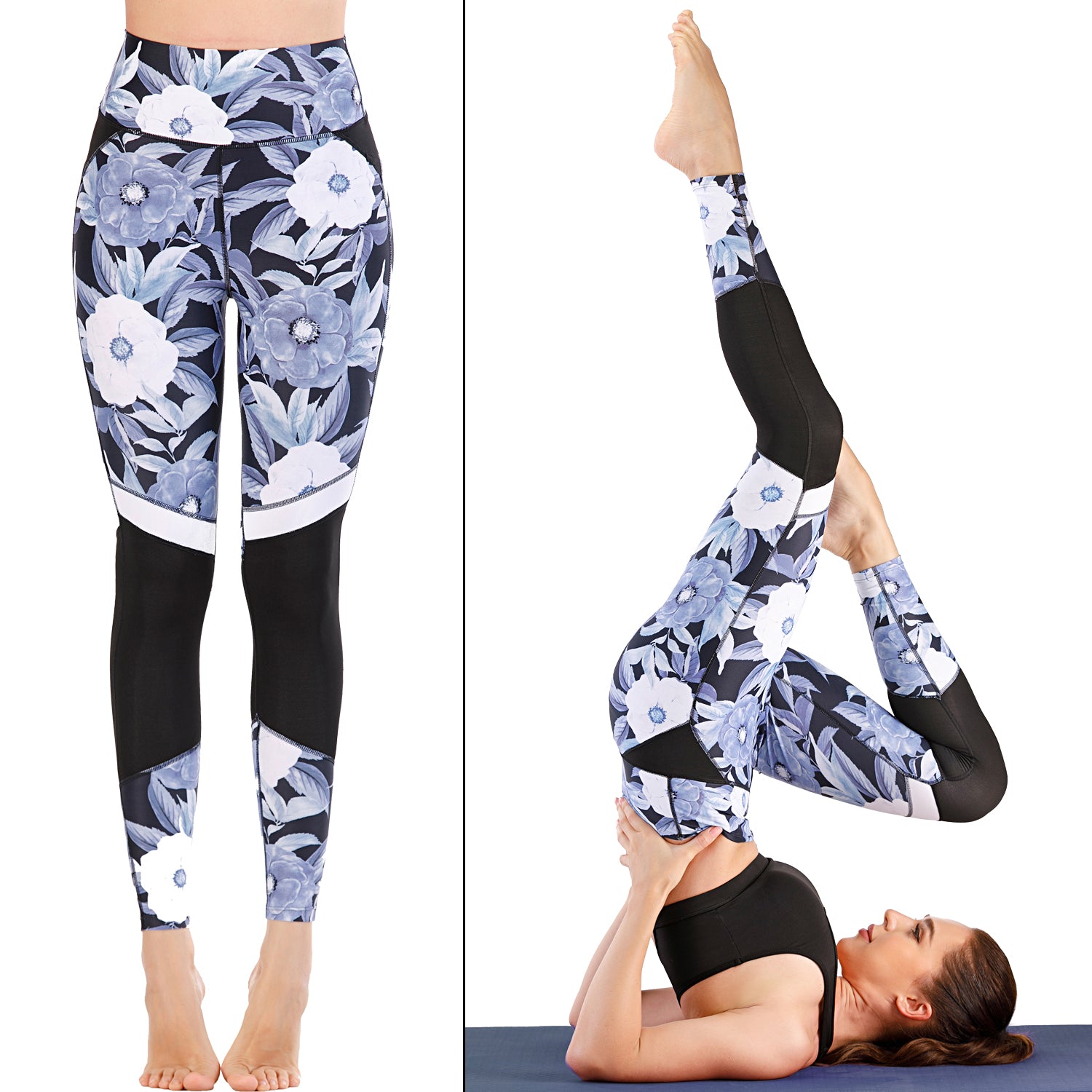 Womens Leggings Exerciae Fitness High Waist Yoga Pants