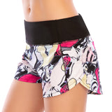 Womens Elastic Waist Board Shorts with Pockets Summer Shorts