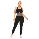 Plus Size Workout Clothes Sports Bra Yoga Pants