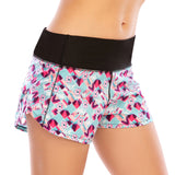 Women's Elastic Waist Hybrid Swim Short with UPF 50+ Board Shorts