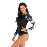 Long Sleeve 2 Piece Swimsuit Bathing Suit for Women - SiySiy