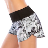 Women Summer Elasticity Sports Gym Yoga Exercise Shorts Pants