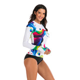 Two Piece Swimsuit for Women Long Sleeve Womens Bathing Suits