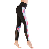 Women Yoga Pants Printing High Waist Exercise Leggings