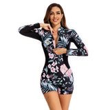 One Piece Rash Guard UV Protection Swimsuit
