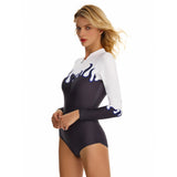 Women Surf Swim Suit One Piece Rash Guard