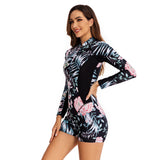One Piece Rash Guard UV Protection Swimsuit