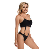 Women's Sexy Metal Chain Bikini Set 2 Piece