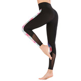 Women Yoga Pants Printing High Waist Exercise Leggings
