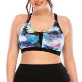 Printed Yoga Gym Tops for Women Plus Size