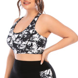 Plus Size Yoga Tank Tops for Women Printed