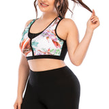 Workout Tank for Women Floral Printed Plus Size