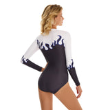 Women Surf Swim Suit One Piece Rash Guard