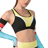 Yoga Tops for Women Yellow and Black Colors