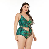 Women's High Waisted Plus Size Swimsuits Bathing Suits