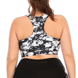 Plus Size Yoga Tank Tops for Women Printed